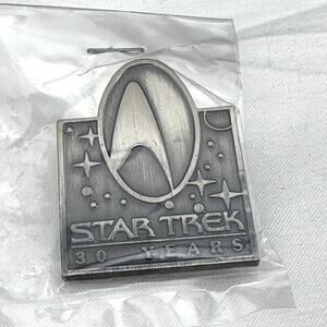 Star Trek 30 Years Anniversary Pin Badge Collectible Hollywood Pins‎
